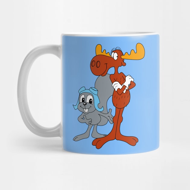 Rocky and Bullwinkle by LuisP96